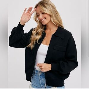 Blue Ivy knot jacket M